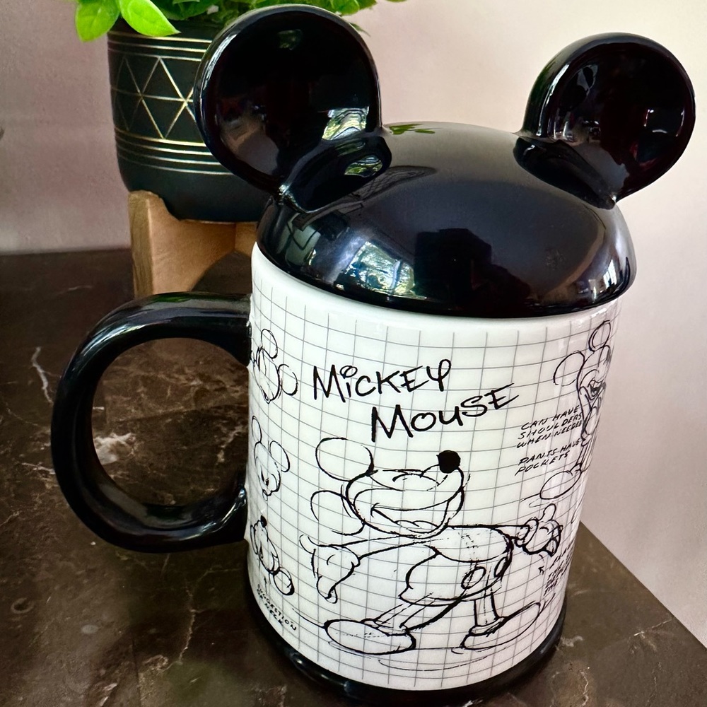 Disney sketchbook covered mug